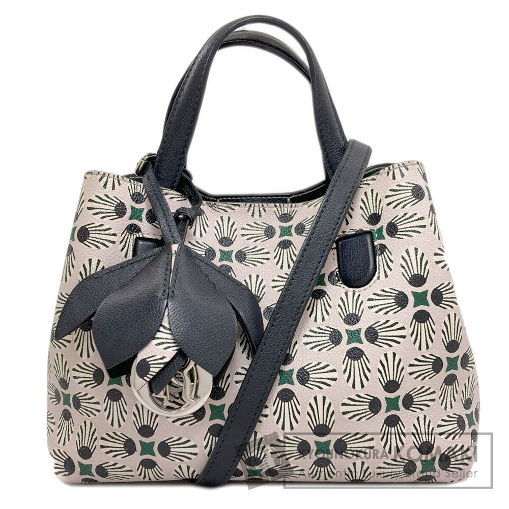 Christian Dior Blossom Handbag Leather